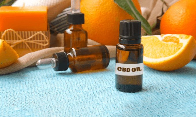 CBD Oil With Oranges