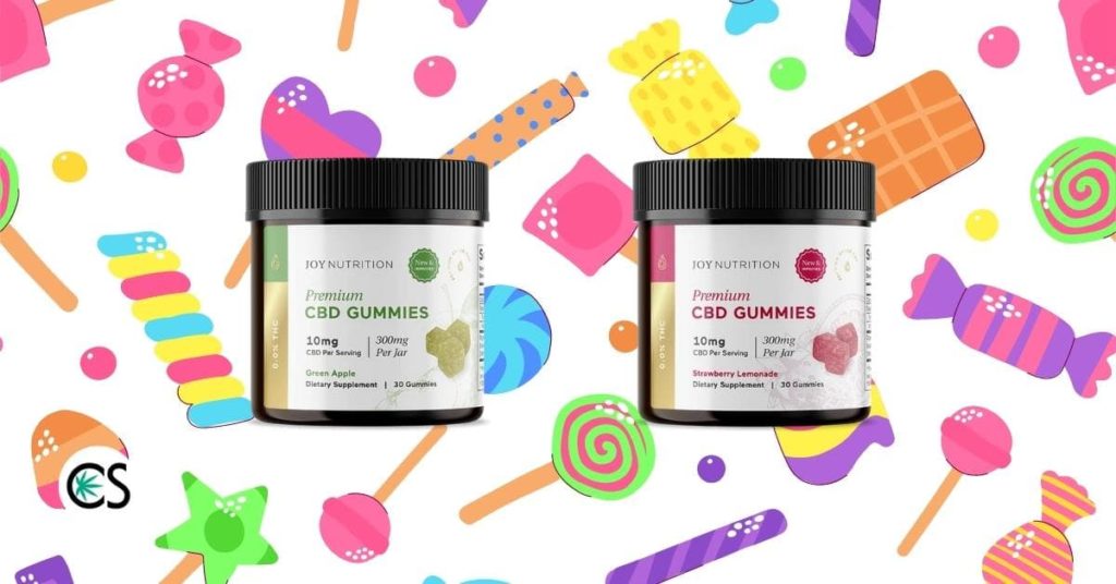 joy organics gummies product line