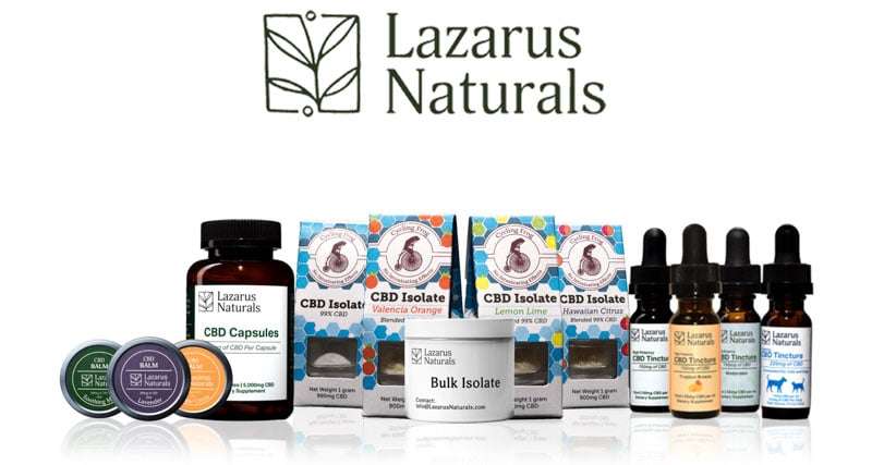 Lazarus Naturals Products