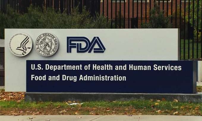 Infront Of The FDA Building
