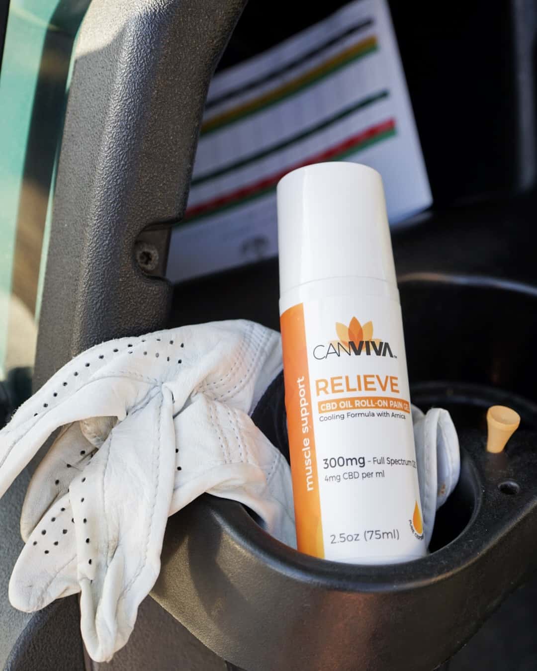CANVIVA Relieve In Golf Cart