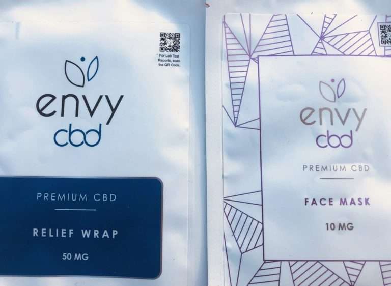 CBD Relief Wraps and Face Masks