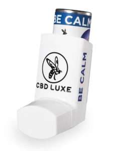 cbd luxe be calm inhaler