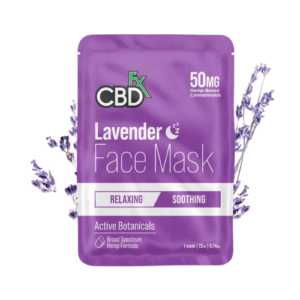 cbdfx cbd lavender face mask