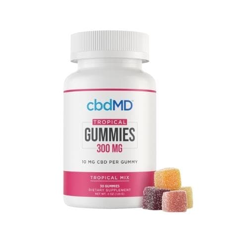 cbdmd tropical gummies 300 mg
