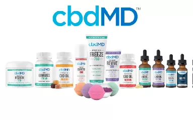 cbdMD product line up