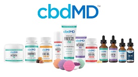 cbdmd products lineup