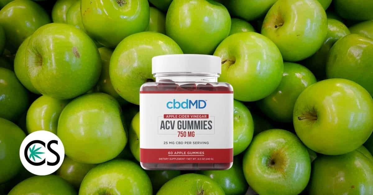 cbdMD apple cider vinegar gummies